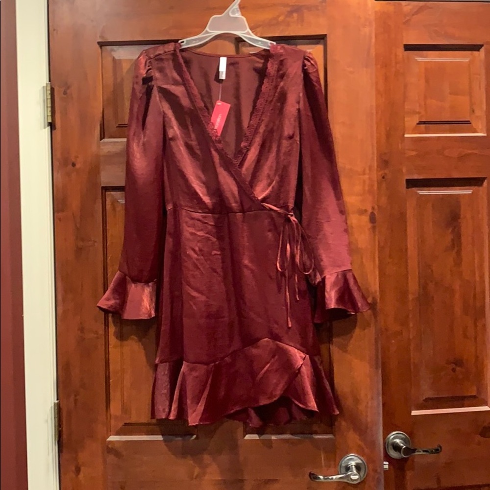 Satin dress